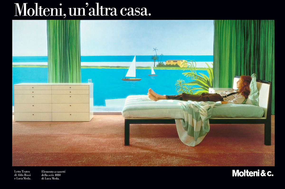 1987 Advertisement Teatro bed